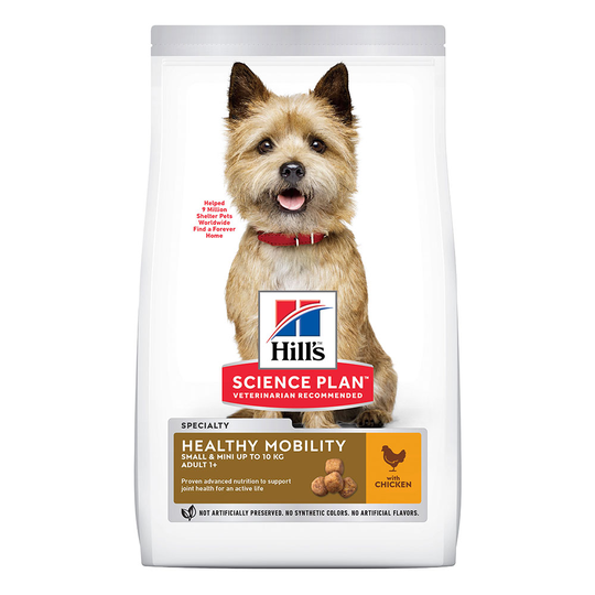 6 kg Hill's Science Plan Small/Mini hundfoder till sparpris! - Adult 1+ Healthy Mobility Small & Mini Chicken