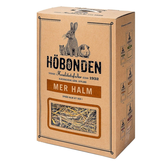 Höbonden Mer Halm 3 kg