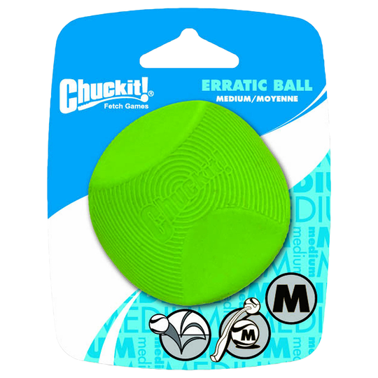 Chuckit! Erratic Ball - Stl. M: Ø 6,5 cm