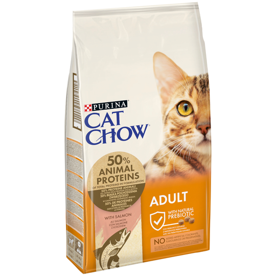 Cat Chow Adult Rich in Salmon - Ekonomipack: 2 x 15 kg