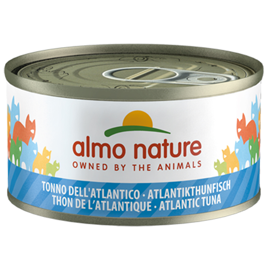 Ekonomipack: Almo Nature 24 x 70 g - Tonfisk från Atlanten