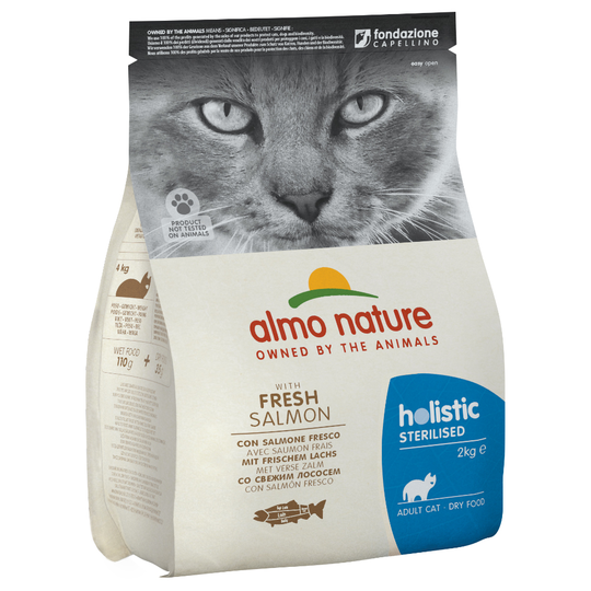 Almo Nature Holistic Sterilised Salmon & Rice - 2 kg