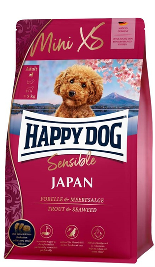 Mini XS Sensibles Japan Torrfoder med Öring - 1,3 kg