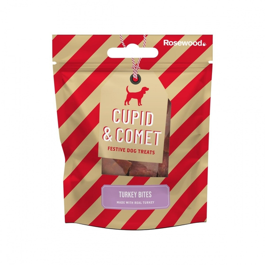 Rosewood Dog Xmas Chicken & Turkey Treats 40 g