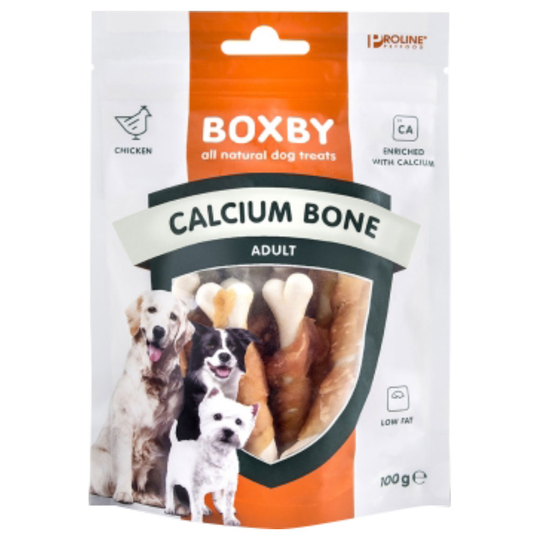 Boxby hundgodis till sparpris! - Calcium Bone 100 g