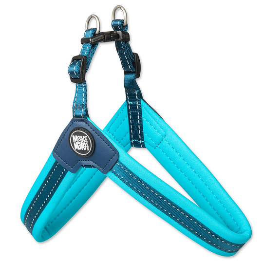 Max & Molly Q-Fit Matrix Himmelsblå sele - Stl. XXS: Bröstomfång 31-36 cm
