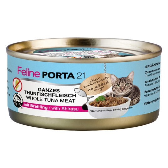 Feline Porta 21 6 x 156 g - Tonfisk med surimi - spannmålsfritt