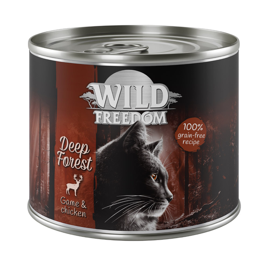 Wild Freedom Adult 6 x 200 g - Deep Forest - Venison & Chicken