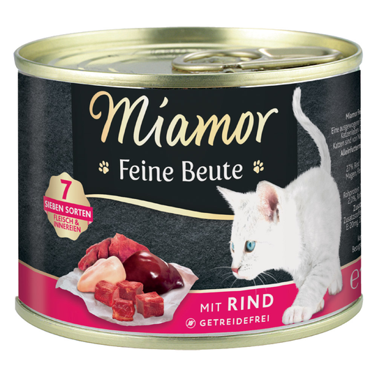 Ekonomipack: Miamor Feine Beute 24 x 185 g - Nötkött