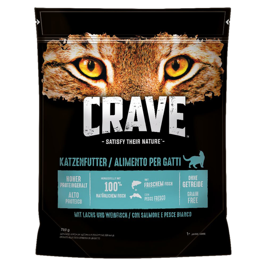 Crave Adult Salmon & White Fish - 750 g