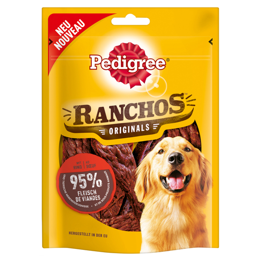 Pedigree Ranchos Originals 70 g - 7 x Nötkött