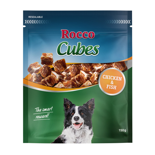 Ekonomipack: Rocco Cubes Kyckling 12 x 150 g