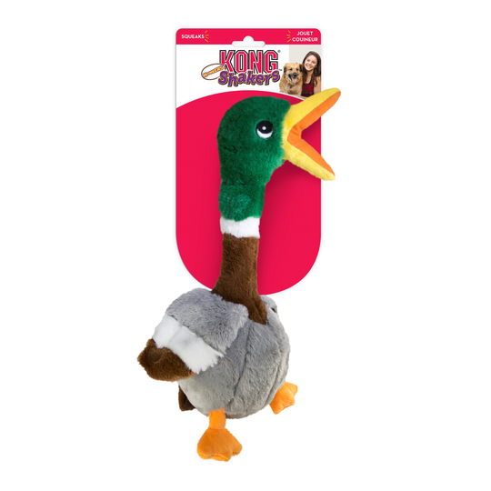 KONG Shakers Honkers Hundleksak- Anka 42 cm (L)