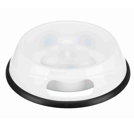 Trixie Slow Feed plastskål - 900 ml, Ø 23 cm