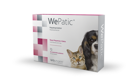 WePatic leverproblem - Small/Cat, 30 tabletter
