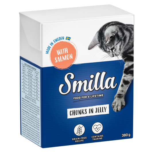 Smilla Chunks i gelé 12 x 380 g Lax