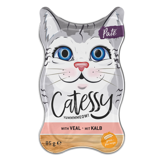 Catessy Paté med kalv - 18 x 85 g