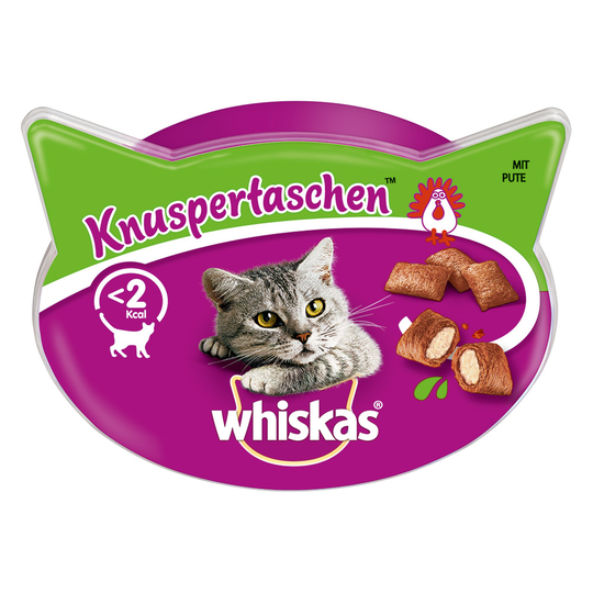 Whiskas Temptations - Kalkon 60 g