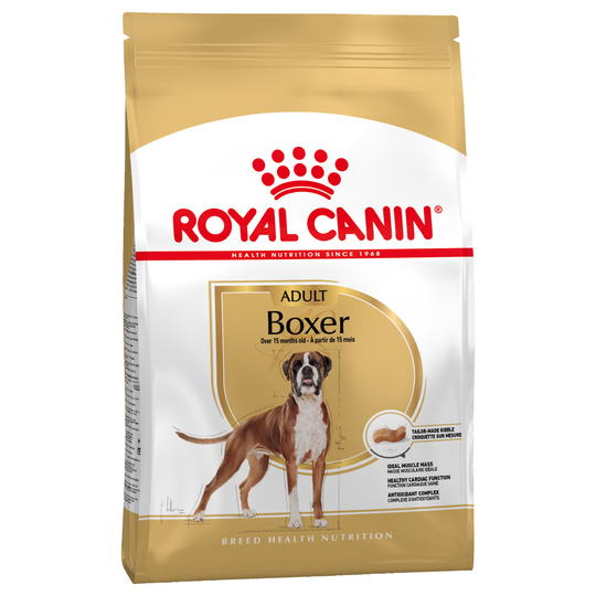 Ekonomipack: 2 eller 3 påsar Royal Canin Breed Adult - Boxer Adult (2 x 12 kg)