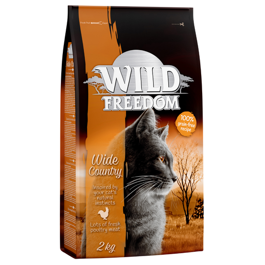 Kanonerbjudande! Wild Freedom torrfoder - Wide Country - Poultry