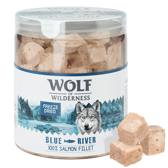 Extra lågt Cyberweek-pris! Wolf of Wilderness - RAW Snacks - Lax (70 g)