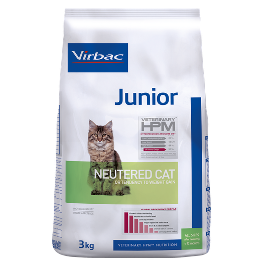 Junior Neutered Cat - 3 kg