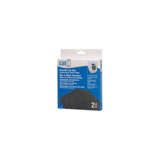 Kolfilter till Catit Kattlåda Öppningsbar - Kolfilter 2-Pack