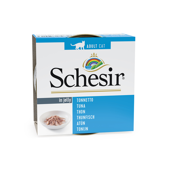 Ekonomipack: Schesir gelé 48 x 85 g - Tonfisk