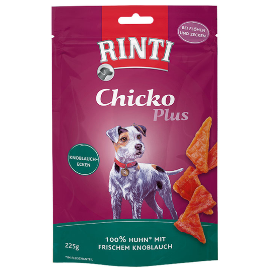 RINTI Chicko Plus vitlökshörn Ekonomipack: 3 x 225 g