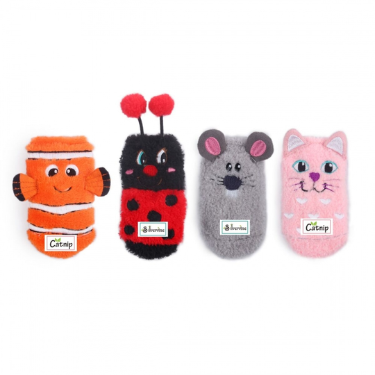 All For Paws SockCuddler Kattleksak 1 st
