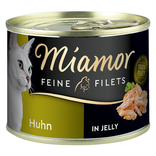 Miamor Fine Filets 6 x 185 g - Kyckling i gelé