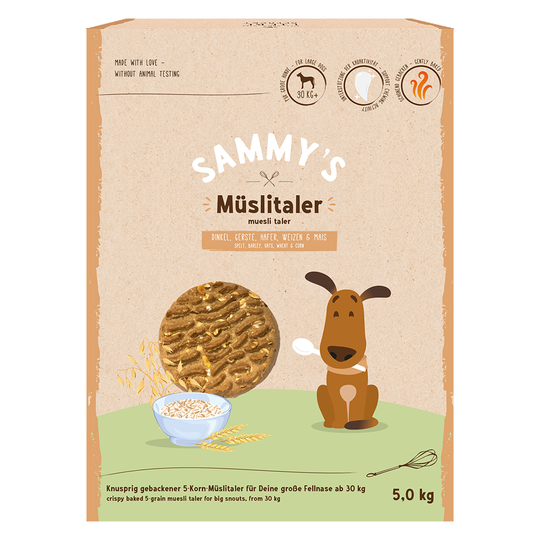 Sammy's müslitaler - 5 kg