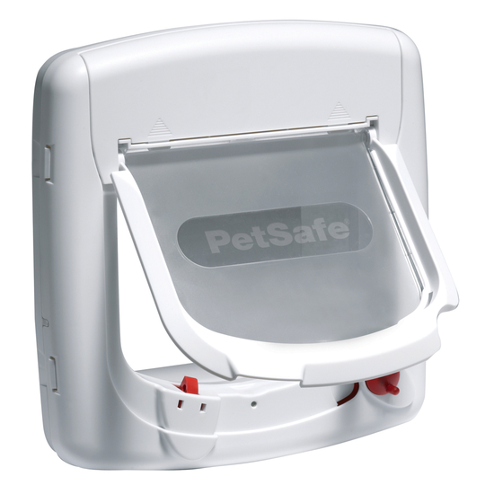 PetSafe® Staywell® Deluxe - Kattlucka, vit