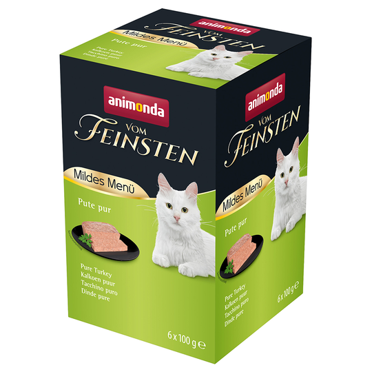 Ekonomipack: Animonda vom Feinsten Mild Menu Adult 36 x 100 g - Kalkon pur
