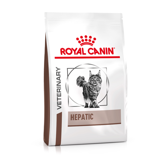Ekonomipack: 2 påsar Royal Canin Veterinary Feline för katter Hepatic Feline (2 x 2 kg)
