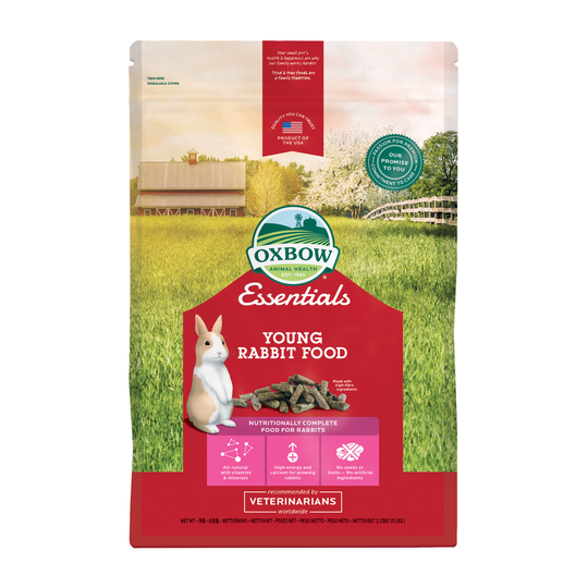 Kaninpellets för unga kaniner - 2,25 kg