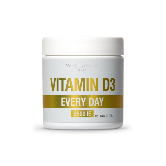 WellAware Vitamin D3 2500 IE - 120 minitabletter