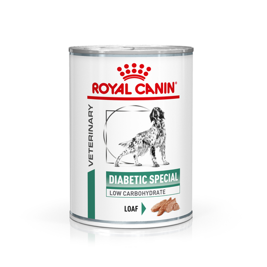 Royal Canin Veterinary Canine Diabetic Special Low Carb Mousse Royal Canin Veterinary Canine Diabet - 12 x 410 g
