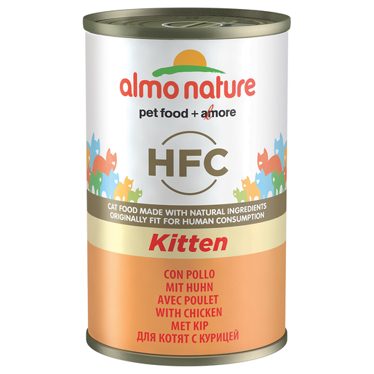 Almo Nature Classic HFC Kitten med kyckling - 24 x 140 g