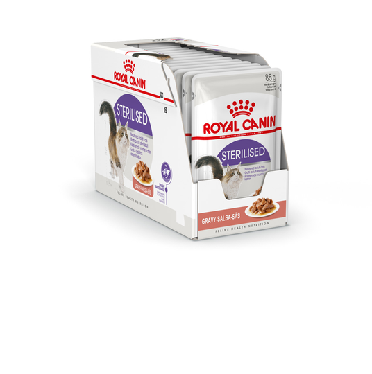 Sterilised Gravy Adult Våtfoder för katt - 12 x 85 g