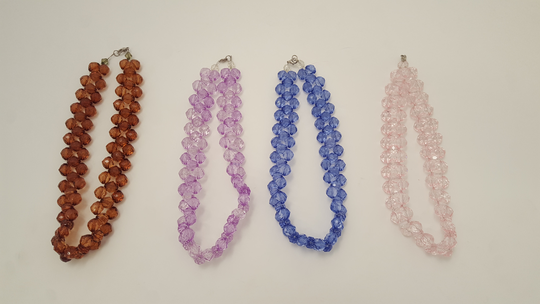 Petsters Double Row Pearls (Lila)