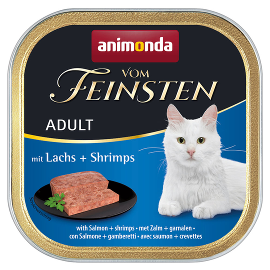 Animonda vom Feinsten Adult 6 x 100 g Lax & räkor