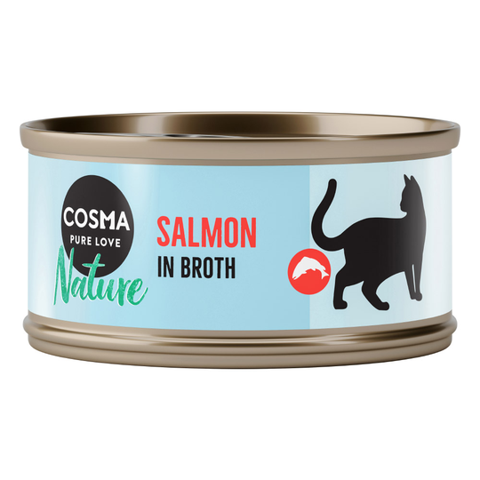 Ekonomipack: Cosma Nature 48 x 70 g - Lax