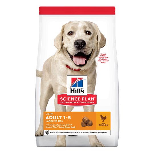 Hill's Science Plan hundfoder till sparpris! - Adult Light Large Breed Chicken (14 kg)