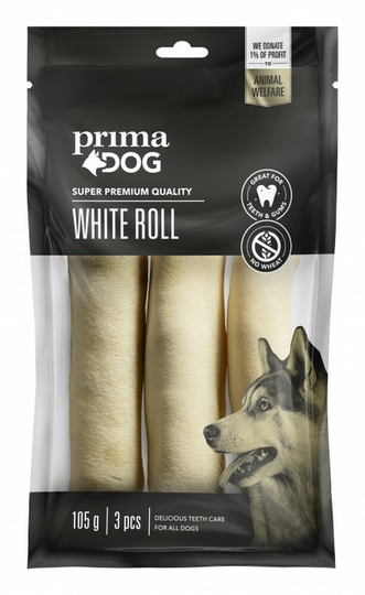 Vit Tuggrulle - 3 pack