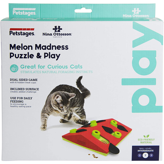 Nina Ottosson Melon Madness Puzzle & Play- Kattleksak