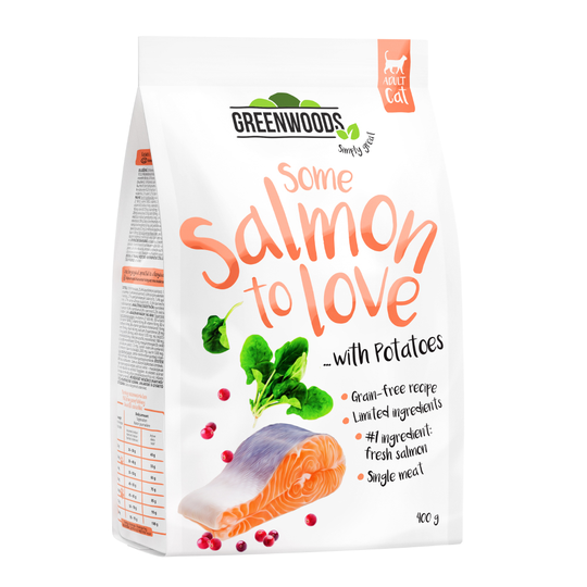 Greenwoods Salmon with Potato, Spinach & Cranberries 400 g