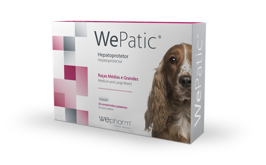 WePatic leverproblem - Medium/Large, 30 tabletter