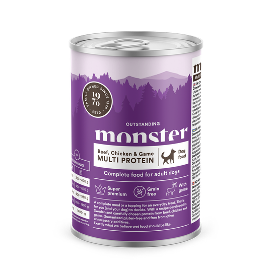 Dog Multi Protein Beef, Chicken & Game - 6 x 400 g