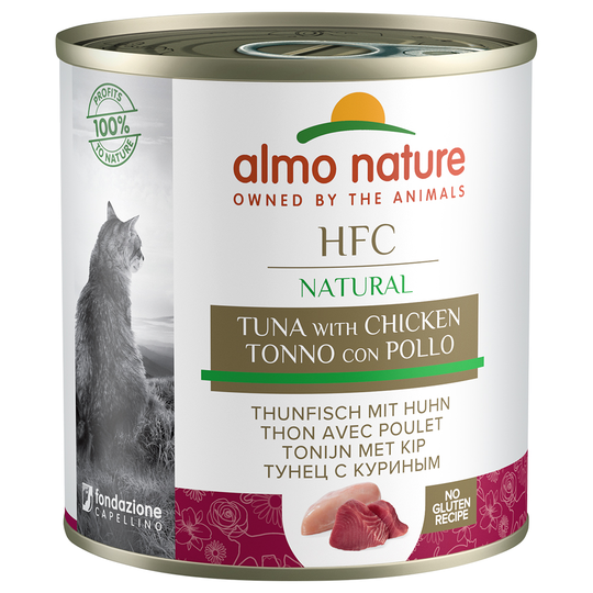 Almo Nature HFC 6 x 280 g - Tonfisk & kyckling